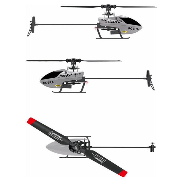 ERA C129 V2 - 2.4G 4CH 6-Axis Gyro, 3D Aerobatic Flight, Altitude Hold Flybarless RC Helicopter RTF - Ideal for Aerial Enthusiasts and Beginners