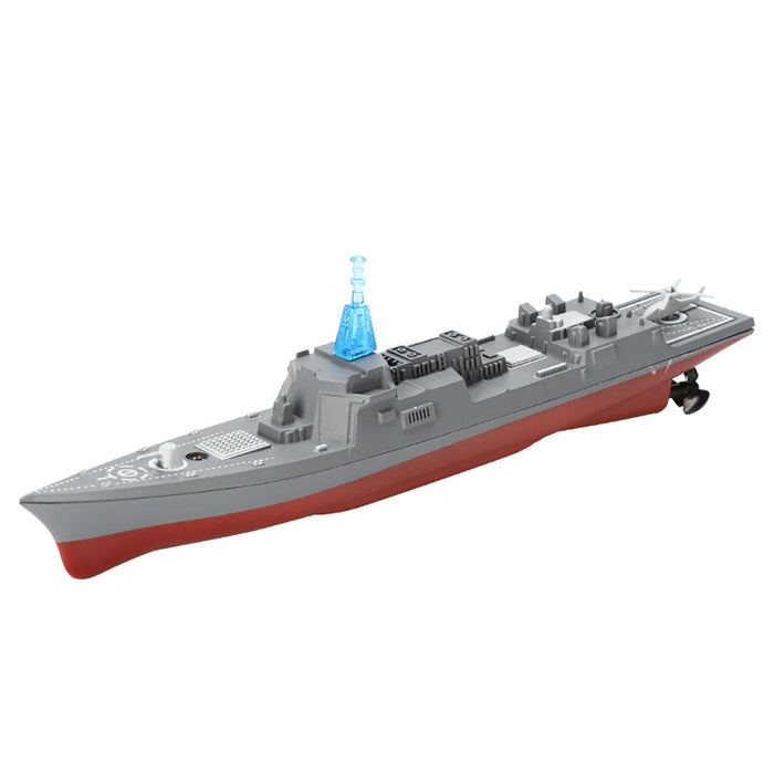 803 2.4G Military RC Model Ship - Remote Control Aircraft Carrier Speedboat Yacht Water Toy - Ideal for Boat Enthusiasts and Kids