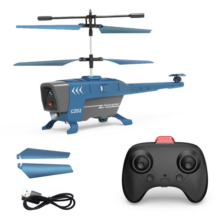 CX068 Black Ant - 2.5CH 3.5CH Intelligent Obstacle Avoidance Airflow Fixed Height RC Helicopter with USB Charging - Perfect for Beginner Flyers and Indoor Entertainment