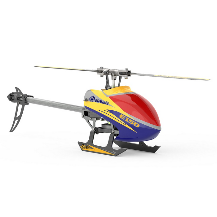 Eachine E150 - 2.4G 6CH 6-Axis Gyro 3D6G Dual Brushless Direct Drive Motor Flybarless RC Helicopter with 2 Batteries - Perfect for Beginners and Advanced Pilots