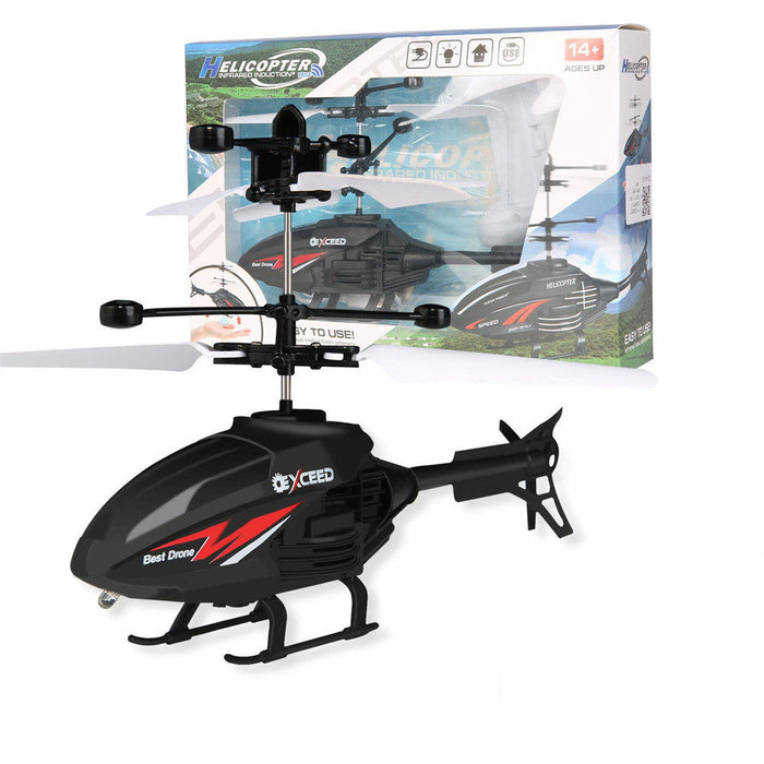 A13 Response Flying Helicopter - USB Rechargeable Induction Hover Toy with Remote Control - Ideal for Kids' Indoor and Outdoor Games