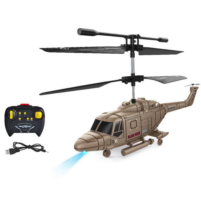 DWI 2.5CH RC Helicopter - Anti-Jamming System, One Key Take Off, Fall Resistance, Military Design - Perfect for Beginners and Hobby Enthusiasts