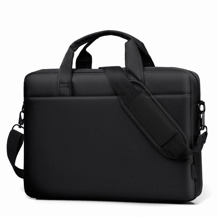 Laptop Computer Bag 208 - Waterproof Single Shoulder Large Capacity Briefcase - Perfect for Outdoor Work and Office Environments