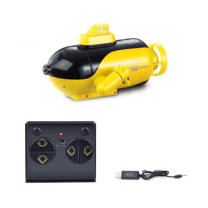 Mini RC Submarine Toy - 4 Channels Smart Electric Boat, Simulation Remote Control Drone Model - Perfect for Children's Entertainment