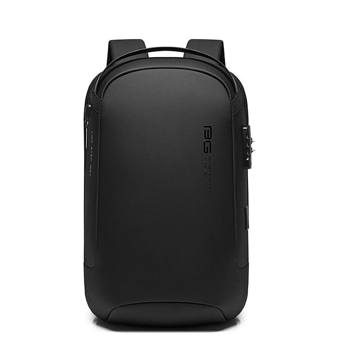 BANGE BG-7225 - Anti-theft Backpack Laptop & Shoulder Bag with USB Charging for Business Travel & Storage - Ideal for 15.6-inch Laptops and Men on the Go