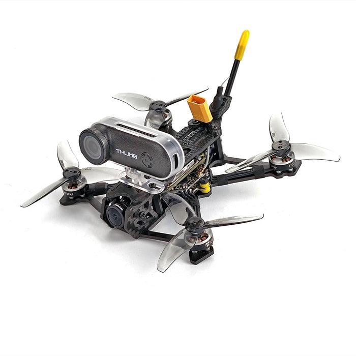 DarwinFPV TinyAPE - Freestyle 2.5" 2-3S FPV Racing RC Drone, RunCam Nano4, 1103 Motor, 600mW VTX, Thumb Camera - Ideal for ELRS Enthusiasts and Drone Racers