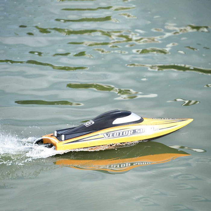 Volantexrc Vector SR80 Pro 798-4P - 70km/h 800mm High-Speed RC Boat with All Metal Hardware & Auto Roll Back Function - Perfect for Thrill-Seeking Water Enthusiasts