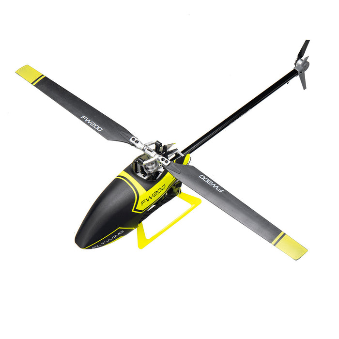 FLY WING FW200 - 6CH 3D Acrobatics GPS RC Helicopter with Altitude Hold, One-Key Return, APP Adjust & H1 V2 Flight Control System - Ideal for Aerial Stunts Enthusiasts