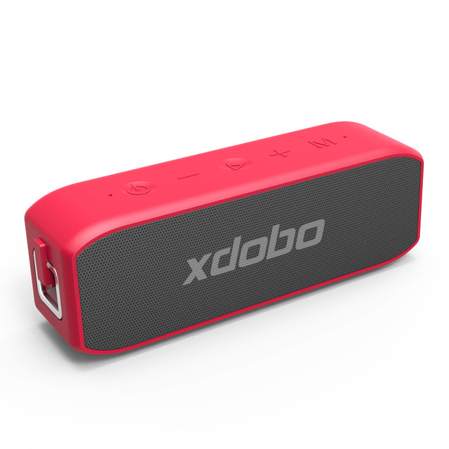 XDOBO Wing 20W - Portable Wireless Bluetooth 5.0 Speaker, IPX7 Waterproof Soundbar, Super Bass Stereo HiFi, Sound Box TWS Audio Player, Boombox - Ideal for Outdoor Enthusiasts and Music Lovers