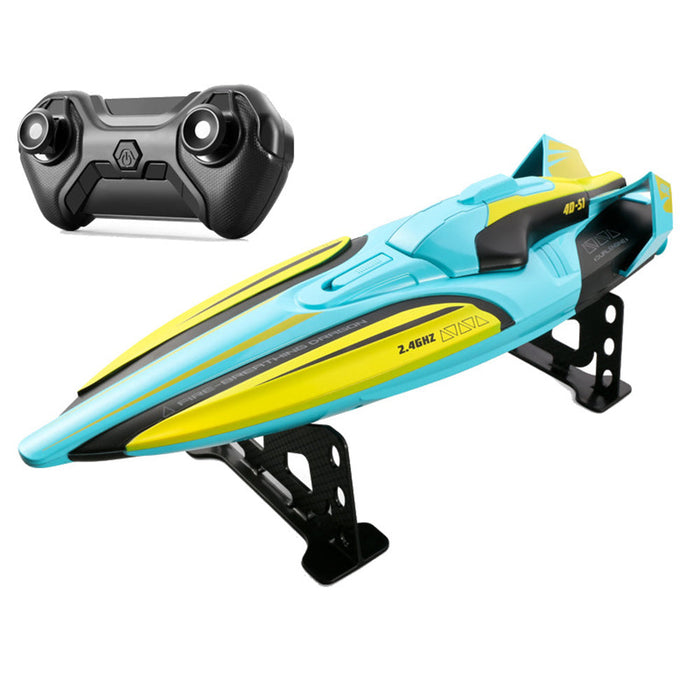 4DRC S1 2.4G 4CH - High-Speed RC Boat with Water Model Remote Control - Ideal for Pools, Lakes, Racing, and Kids/Children Gifts