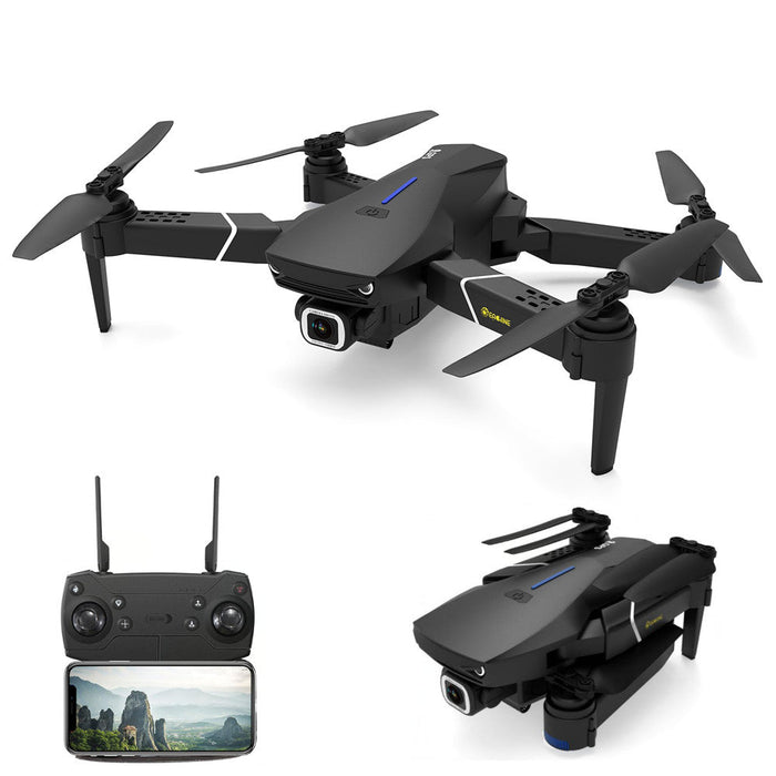 Eachine E520S - GPS WIFI FPV Foldable RC Drone Quadcopter with 4K/1080P HD Camera and 16-Min Flight Time - Perfect for Aerial Photography Enthusiasts