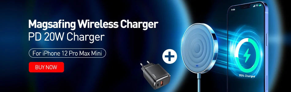 15W Qi Wireless Charging Pad — Fast Charger for iPhone, Samsung & AirPods