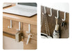 S-shaped Metal Over-Cabinet Door Hooks — Multi-purpose Kitchen & Bathroom Storage