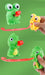 Kids' Pinch Fidget Toy – Frog or Dinosaur with Sticking Tongue, Stress Relief, 1pc (Random Colour)