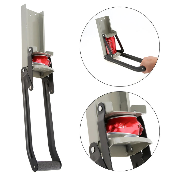 Wall‑Mounted Aluminium Can Crusher — High Leverage for 12oz Cans