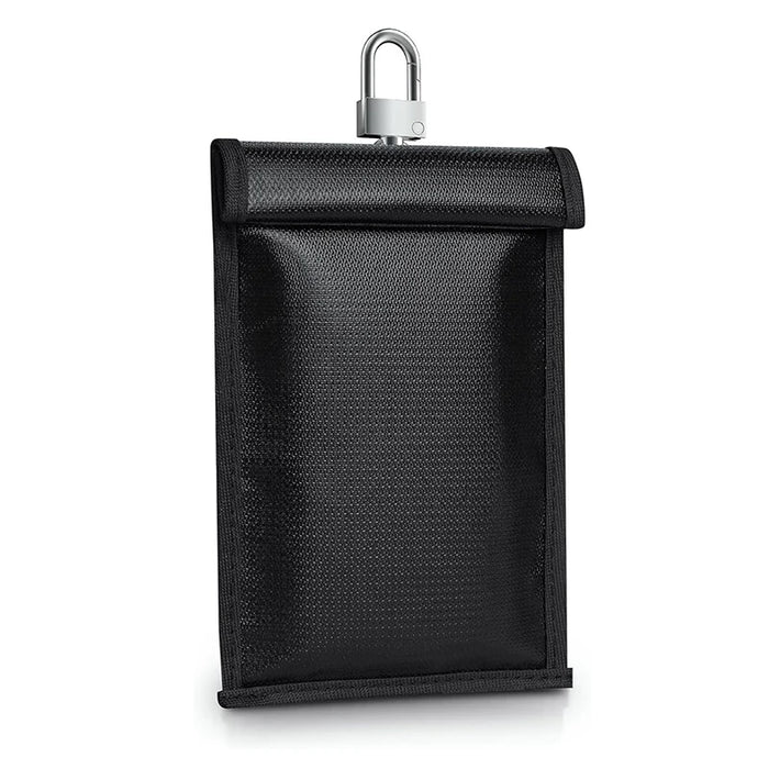 Car Key Signal Shielding Pouch — Waterproof & Fireproof RFID Faraday Bag