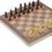 3-in-1 Folding Wooden Game Set — Chess, Checkers & Backgammon (24cm)