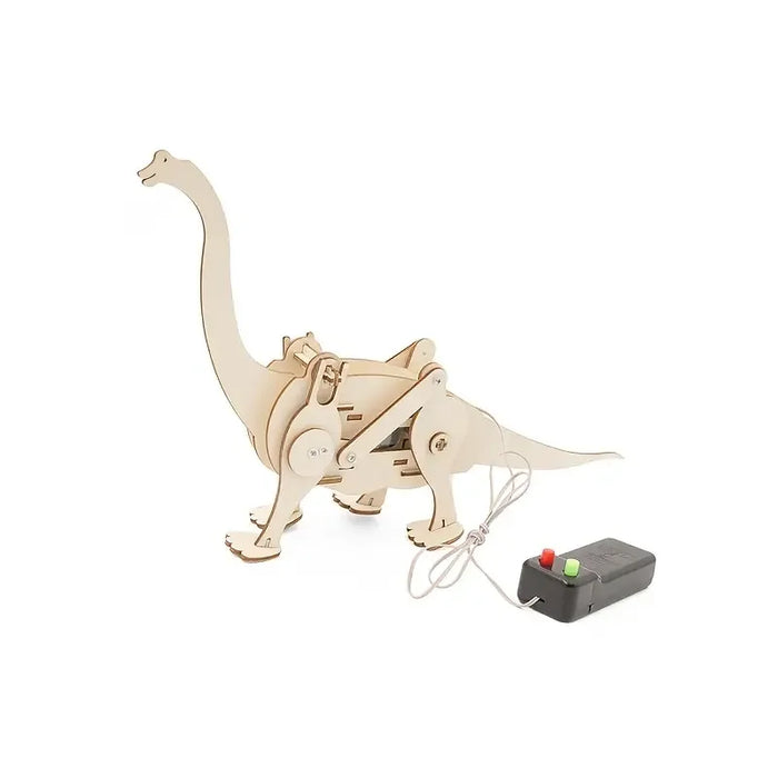 Wooden Dinosaur STEM Model Kit – choose 1 or 4 pcs (T‑Rex, Triceratops, Pterosaur, Brachiosaurus)