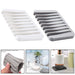 Silicone Self-Draining Soap Dish — Anti-Slip Soap Holder (11.5×8×1cm)