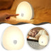 Rechargeable LED White Noise Sleep Lamp — Touch Night Light & 10 Soothing Sounds (Type-C)