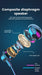 Neckband Earphones G07 — Bluetooth 5.1, ANC, LED Display, Waterproof