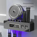 UV Sanitising Wall-Mounted Toothbrush Holder with Automatic Toothpaste Dispenser & USB Charging