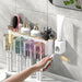 Wall-mounted self-adhesive toothbrush holder – 2- or 4-person sets