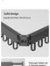 Wall-Mounted Foldable Aluminium Clothes Drying Rack — Ideal for Balcony, Bedroom & Kitchen