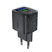 35W GaN USB-C + USB-A Fast Charger with LED Power Display (EU Plug)