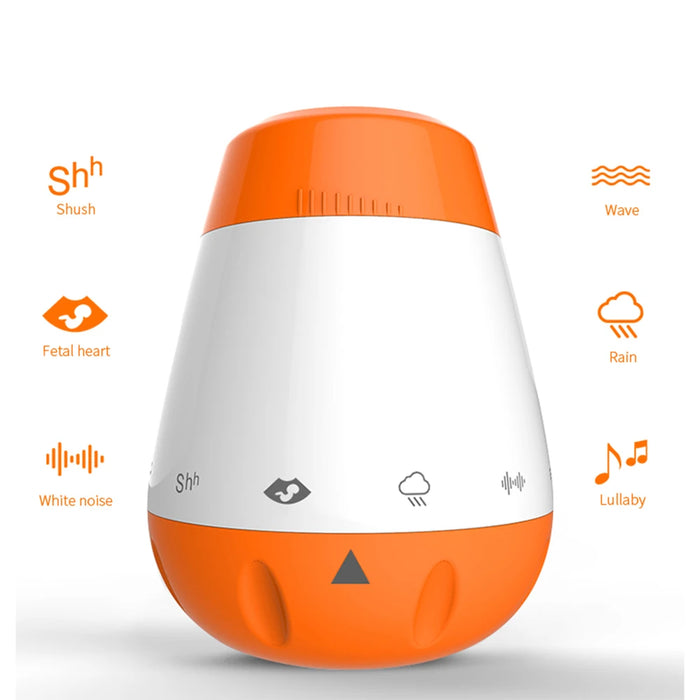 Smart Baby Sleep Soother — White Noise Sound Machine with 6 Soothing Sounds, Rechargeable