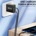 65W 6-Port USB PD Charger – 2x USB‑C PD + 4x USB Fast Wall Charger (EU/US)