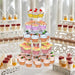 Clear Acrylic Round Cupcake Stand — 3/4/5 Tier Dessert Display for Wedding, Birthday & Christmas