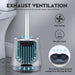 SDARISB DR-FE94 Silicone Toilet Brush — Long Handle, Bendable Head