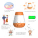 Smart Baby Sleep Soother — White Noise Sound Machine with 6 Soothing Sounds, Rechargeable