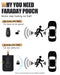 Faraday Key Pouch – RFID Shielding Key Fob Case with Wrist Strap