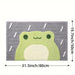 VIKAMA Ultra-Soft Frog Bath Mat – Absorbent, Non-Slip Bathroom Rug