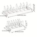 Expandable Pot and Pan Organiser — Space-saving Cabinet Holder for Lids and Dishes