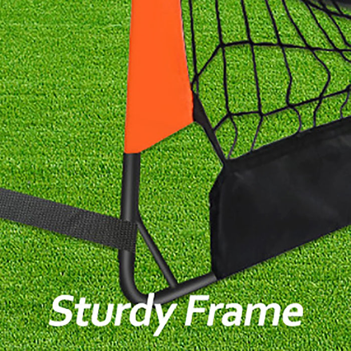 Pop-up Football Goal for Garden — Portable Kids Soccer Net for Training & Backyard Play
