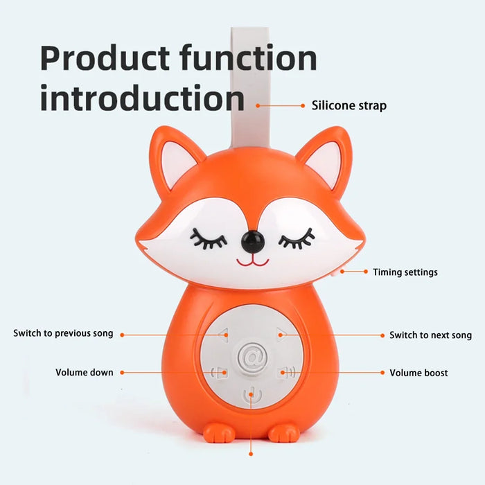 Portable White Noise Sleep Soother — 5 Soothing Sounds with Timed Shut-off
