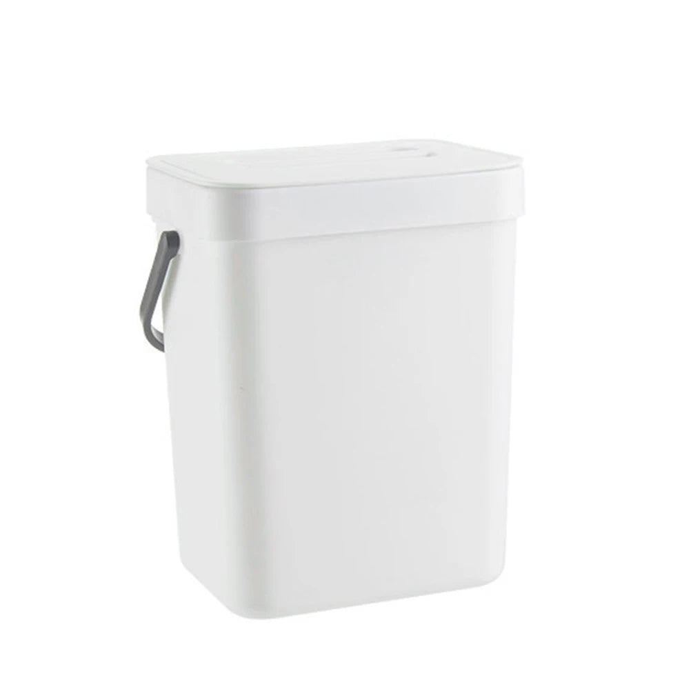 3L Countertop Compost Bin with Lid — Compact Kitchen Waste Caddy