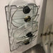 Five-Layer Wall-Mounted Pot Lid Rack — Iron Wire, Rust-Free, Silver