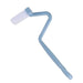 Curved S-Head Toilet Brush with Long Handle and Hanging Hook – 1/2/3 Pack