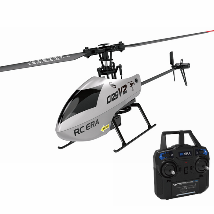 ERA C129 V2 - 2.4G 4CH 6-Axis Gyro, 3D Aerobatic Flight, Altitude Hold Flybarless RC Helicopter RTF - Ideal for Aerial Enthusiasts and Beginners