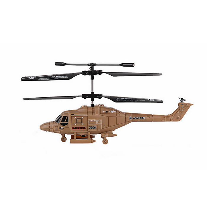 DWI 2.5CH RC Helicopter - Anti-Jamming System, One Key Take Off, Fall Resistance, Military Design - Perfect for Beginners and Hobby Enthusiasts