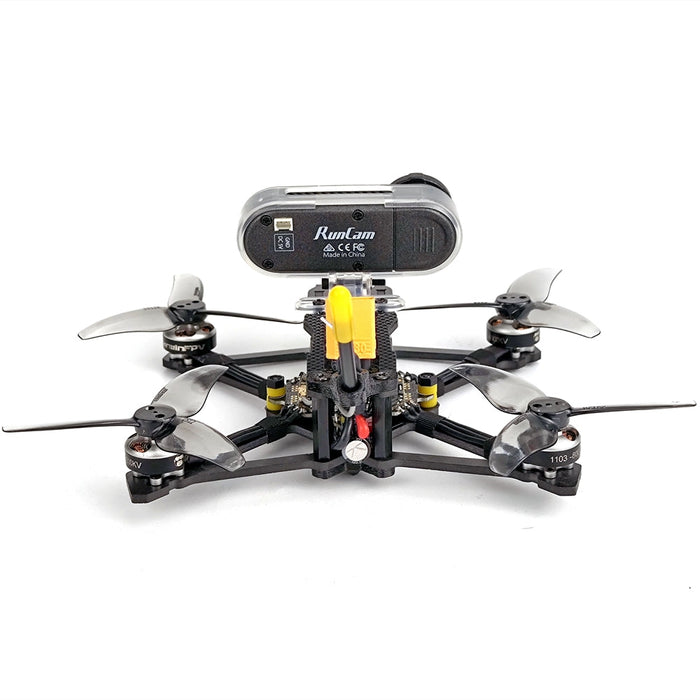 DarwinFPV TinyAPE - Freestyle 2.5" 2-3S FPV Racing RC Drone, RunCam Nano4, 1103 Motor, 600mW VTX, Thumb Camera - Ideal for ELRS Enthusiasts and Drone Racers