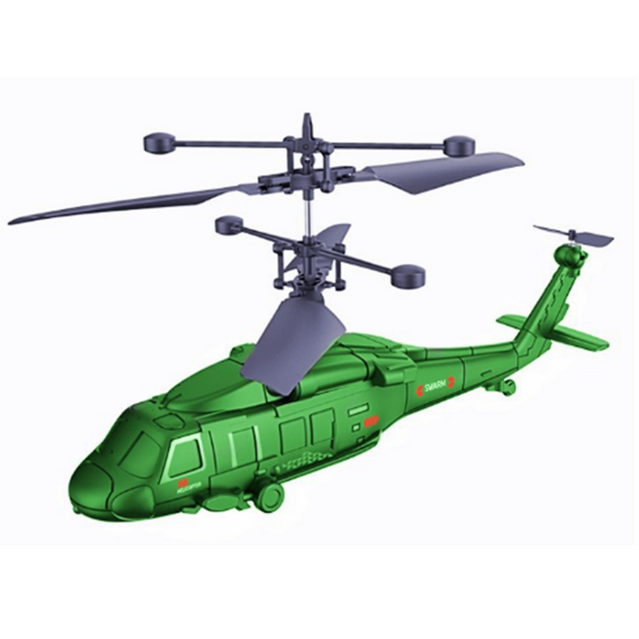 CH038 3.5CH - Tail-lock Gyroscope LED Light Military RC Helicopter RTF - Perfect for Enthusiasts and Novelty Gift Seekers