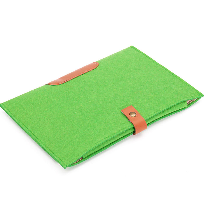 Felt Laptop Sleeve - Protective Cover & Inner Bag for 11" Macbook Apple Notebook - Ideal for Computer Protection & Storage