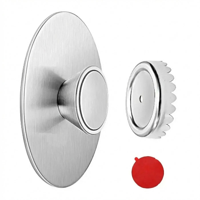 Perforation-Free Magnetic Soap Holder — Stainless Steel Wall-Mounted Soap Saver