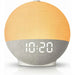 Wake‑Up Light Sunrise Alarm Clock — White Noise, Bluetooth Speaker & Colour‑Changing Night Light