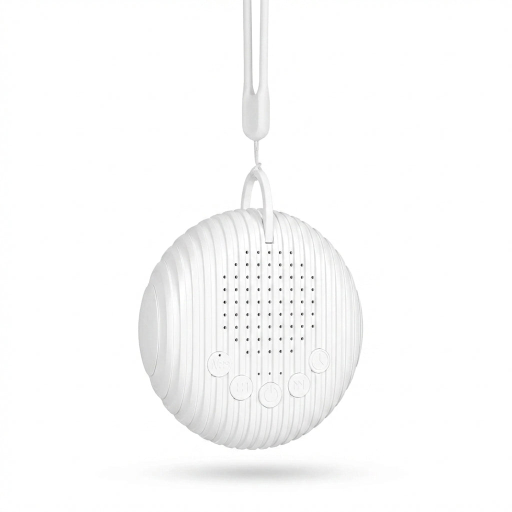 White Noise Machine — 10/12 Sounds, USB Rechargeable Portable Sleep Aid for Babies & Adults